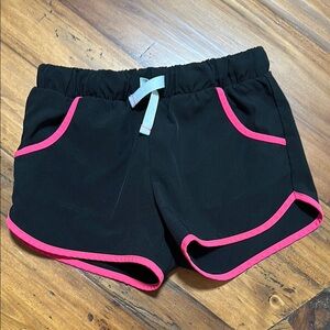 Cat & Jack Black and Pink Athletic Shorts